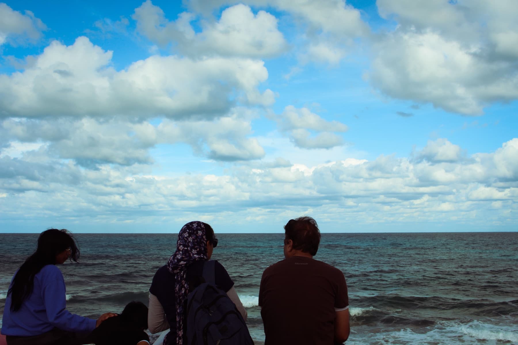 Watching the sea in Mexico